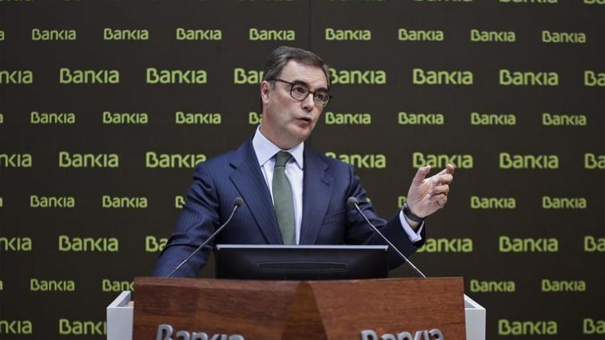 Bankia obtiene un beneficio neto de 731 millones de euros