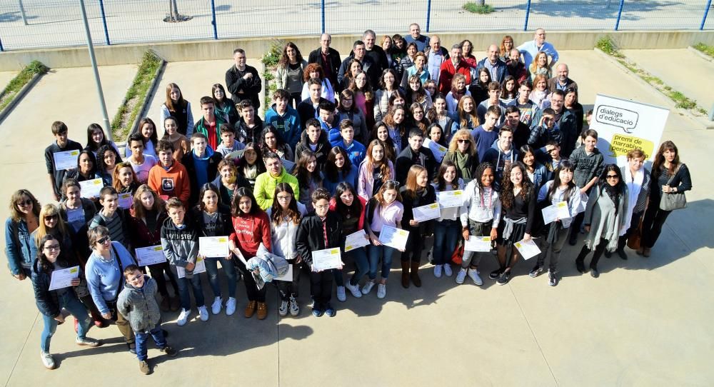 Participants al Premi Diàlegs d''Educació 2017