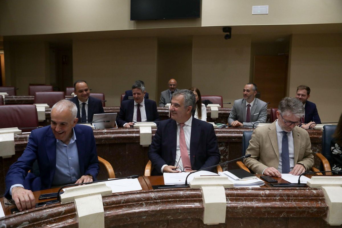 El consejero de Medio Ambiente, Juan María Vázquez, ha presentado este viernes los presupuestos de su departamento.