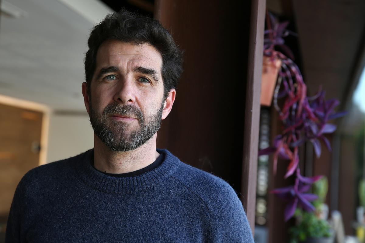 Gonzo en la sede de la productora Producciones del Barrio (Esplugues de Llobregat).