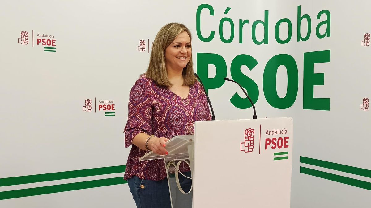 La senadora socialista por Córdoba María Jesús Serrano.