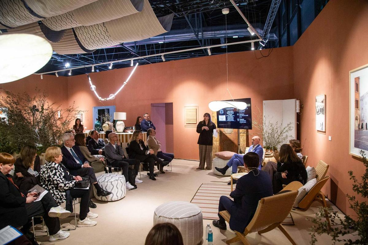 Un momento de la presentación en ARCOmadrid.