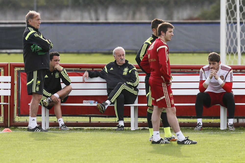 ENTRENAMIENTO DE LA SELECCIÓN ESPAÑOLA EN ...