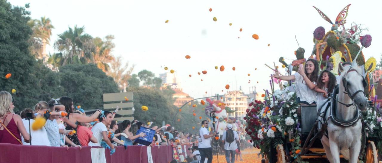 Batalla de las Flores en la Alameda