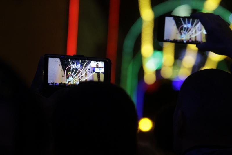 Encendido del alumbrado navideño del casco de La Laguna navidad  | 22/11/2019 | Fotógrafo: Delia Padrón