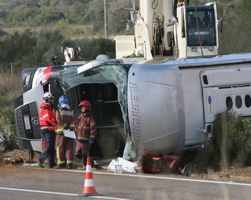 Accidente de tráfico en Freginals