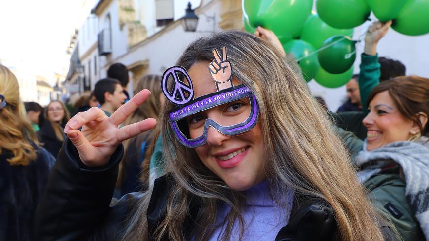Primera marcha por La Paz del Colegio Santa Victoria