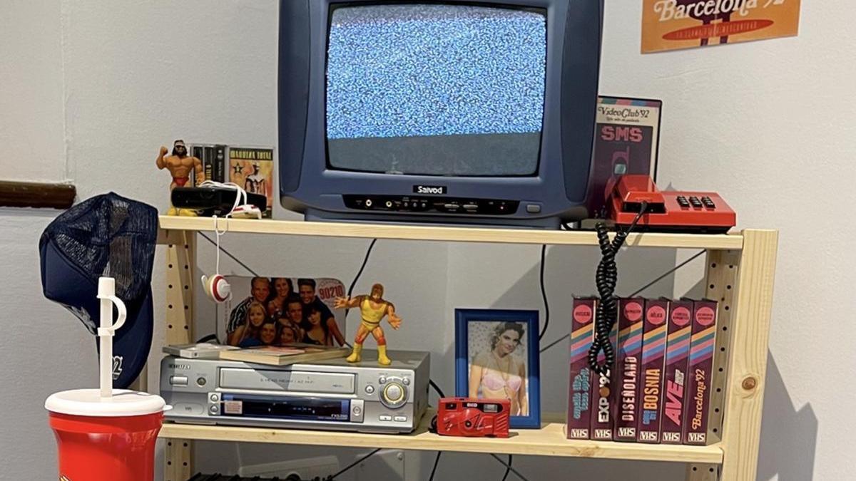 Imagen de la exposición &quot;Videoclub’92&quot; en Divulgacine