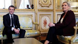 Macron i Le Pen mesuren les seves forces a les urnes en l’últim test abans de les presidencials