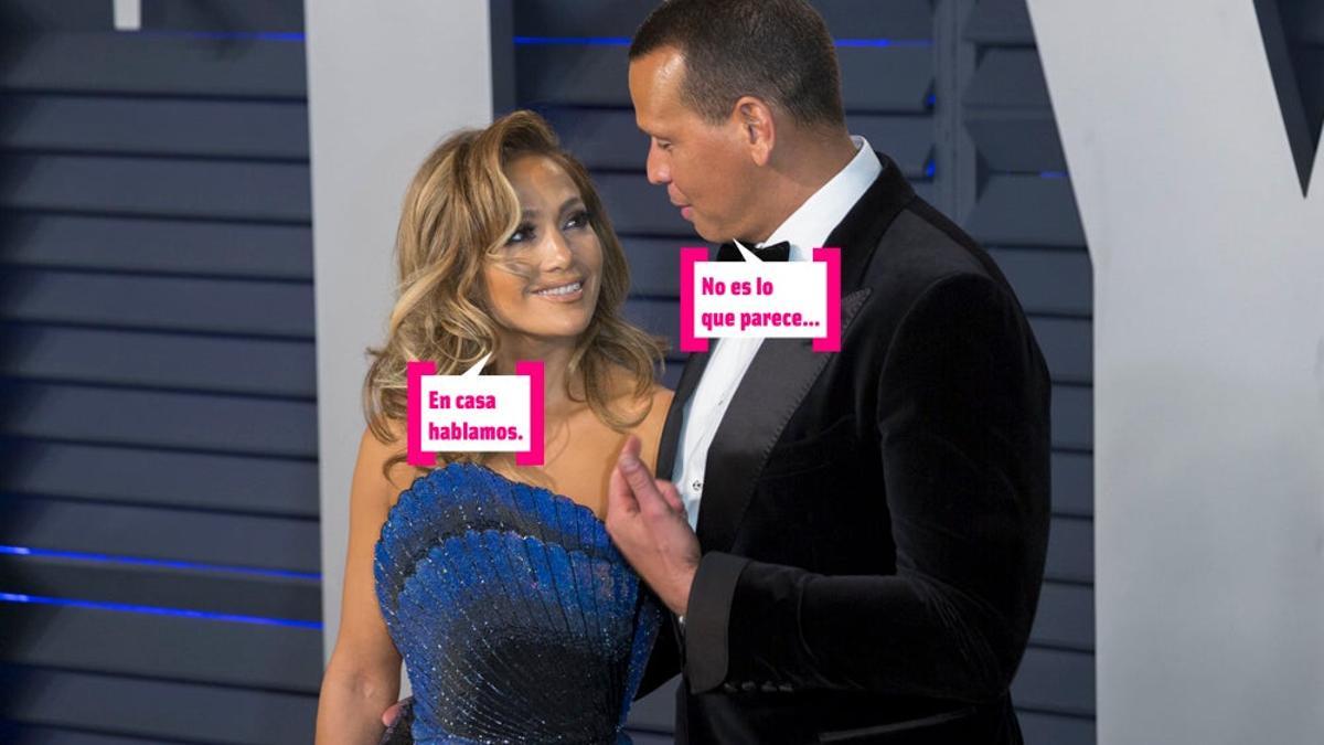 Alex Rodriguez le explica a Jennifer Lopez lo de su infidelidad