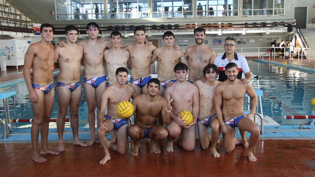 El equipo masculino del Náutico de Vigo.