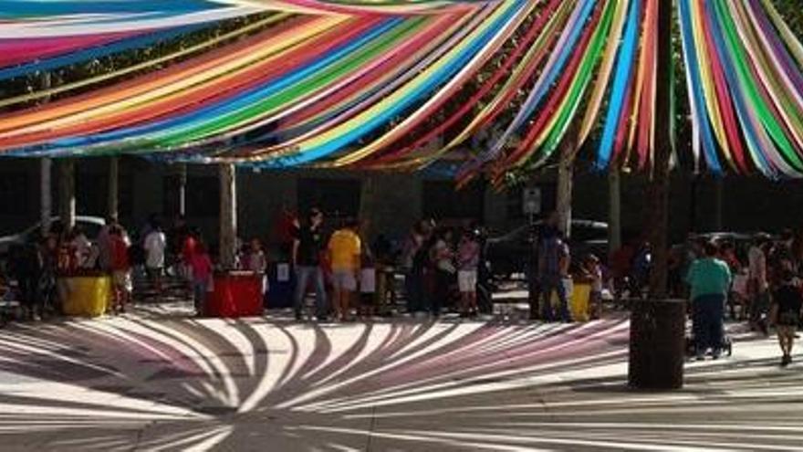 Una foto de la plaça del Camp guanya el segon concurs a Instagram de la Festa Major de Solsona