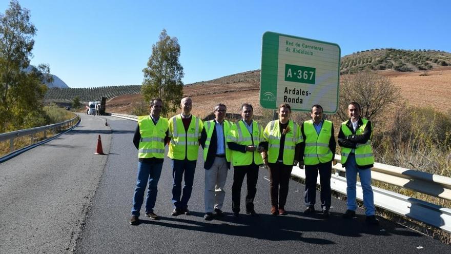 La Junta inicia las obras de mejora de la carretera A-367