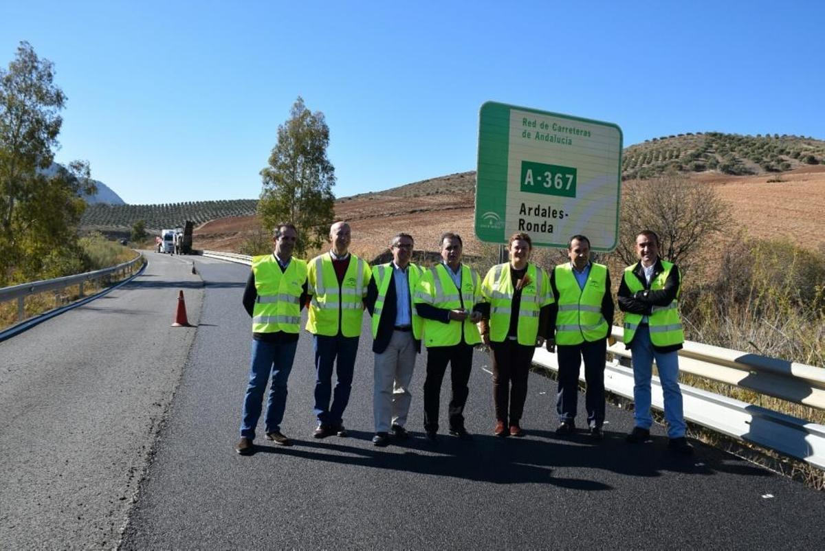 La Junta inicia las obras de mejora de la carretera A-367