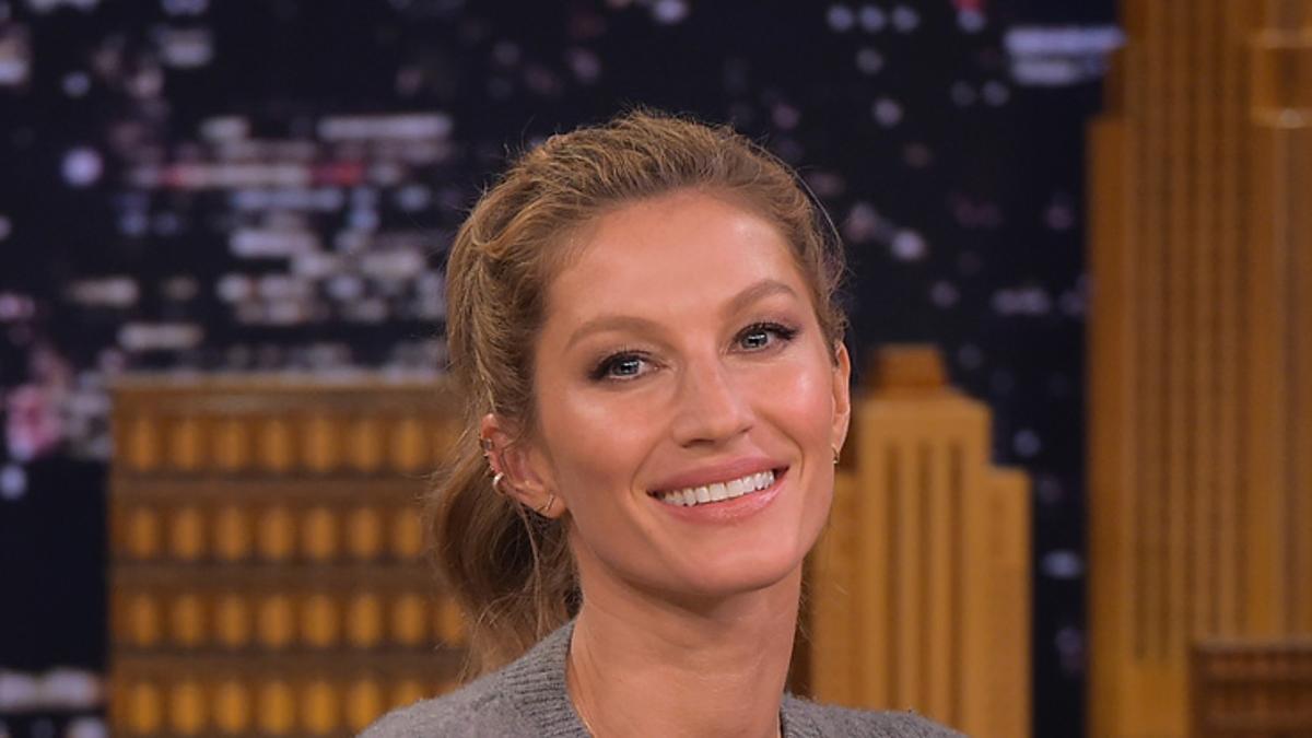 Gisele Bündchen en el show de Jimmy Fallon