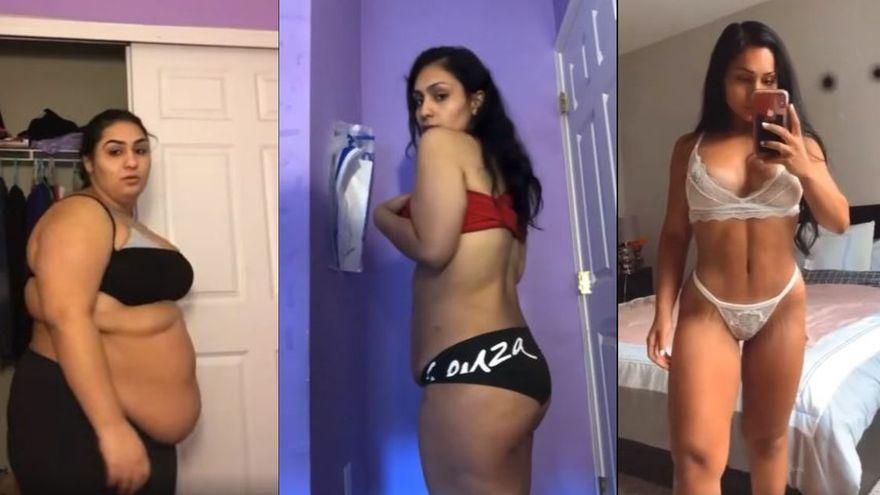 La increíble transformación física de Michelle, una joven que sufría obesidad mórbida