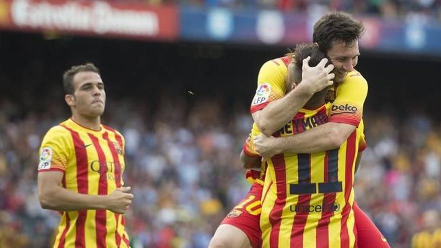 Neymar y Messi doblegan al Athletic (2-0)