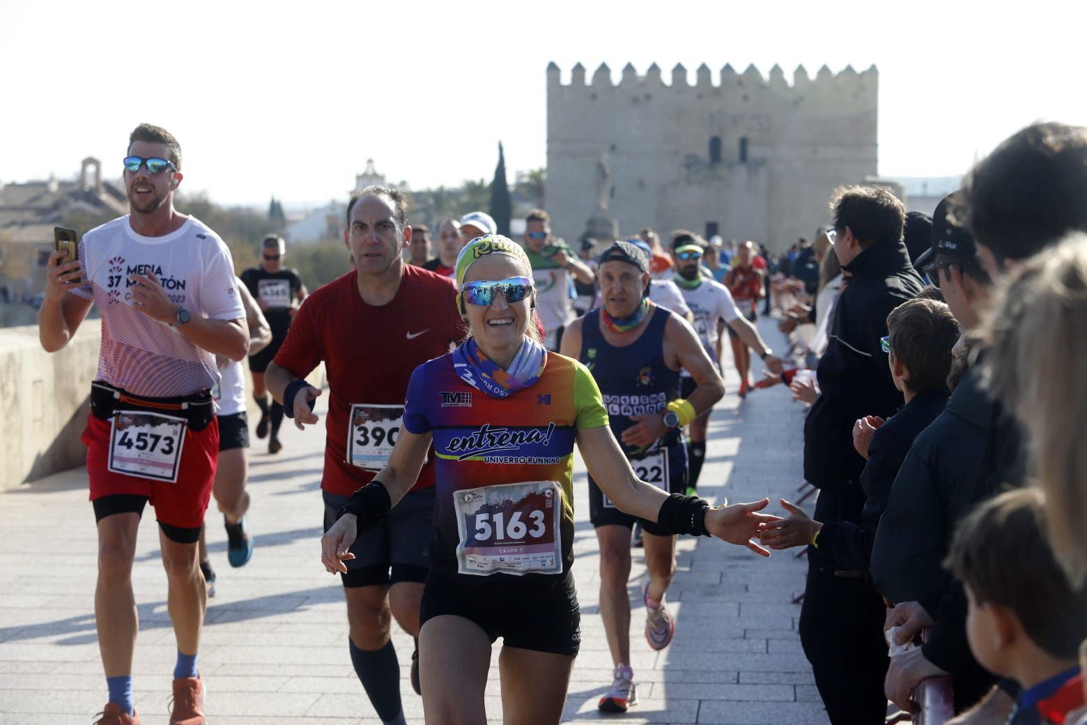 Media Maratón de Córdoba 2023: la carrera, en imágenes