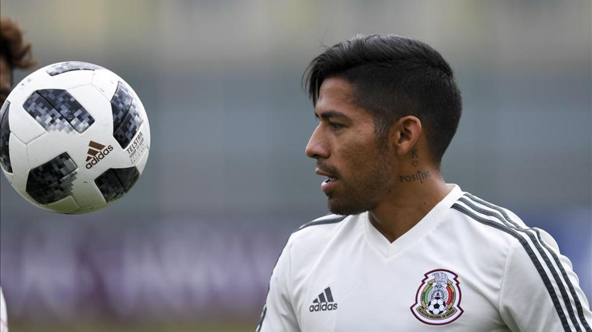 El mexicano Aquino, en la última sesión preparatoria antes de viajar a Ekaterimburgo