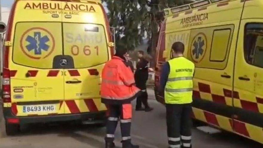 Una niña de 15 años, en estado grave tras chocar en bici contra un tren en Mallorca