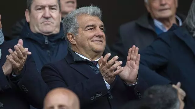 Laporta califica de "arrebato simpático y espontáneo" la visita de Messi al Camp Nou