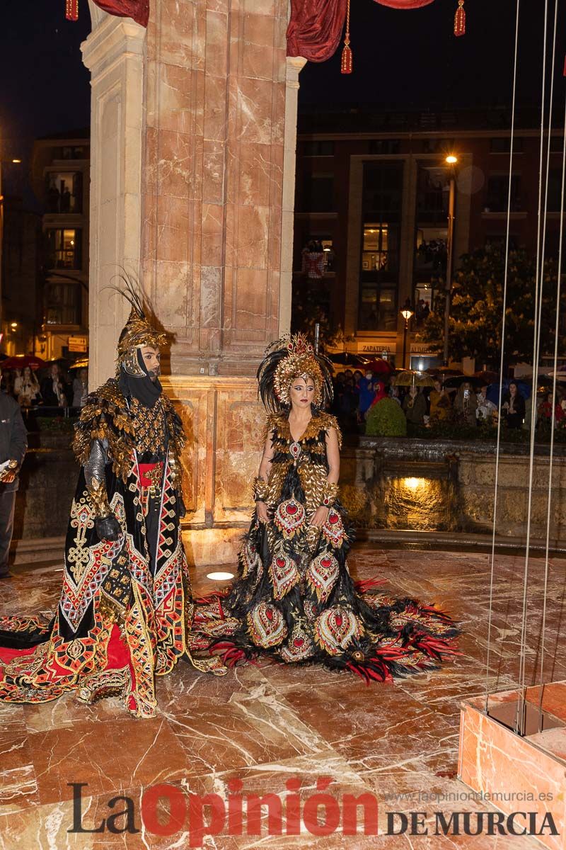 Desfile de Moros y cristianos y parlamento en las Fiestas de Caravaca