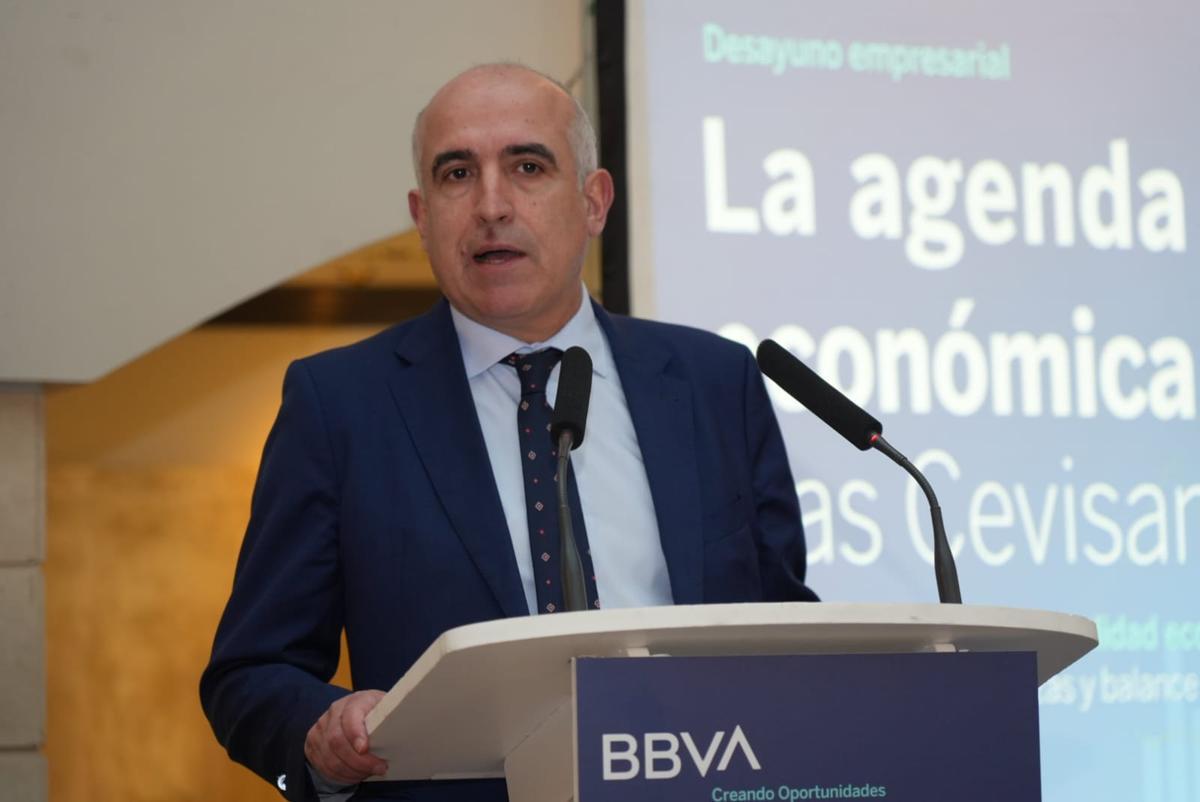 El director del centro de Empresas de BBVA en Castellón, Miquel Gordo.