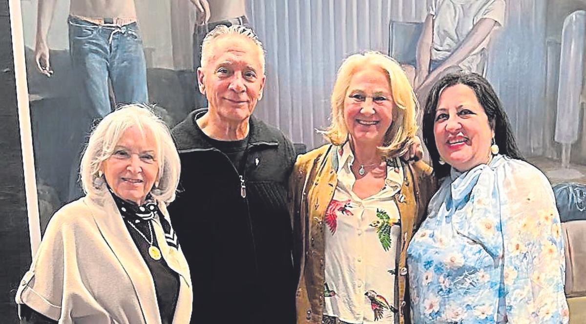 Cati Guerrero, Pascual de Cabo, Margarita Forteza y Soledad Hidalgo