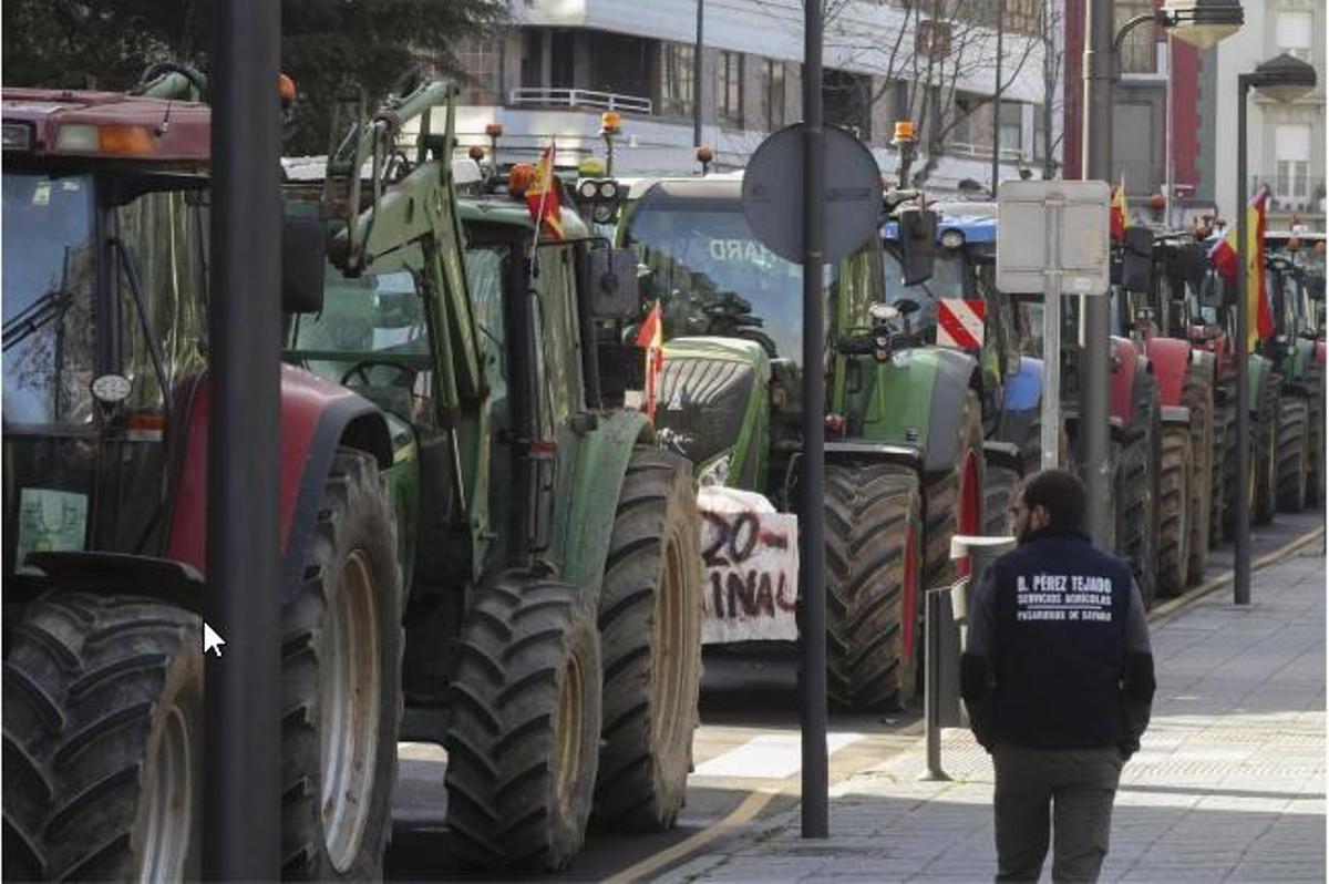 Los agricultores llegan a Barcelona en el segundo día de protestas