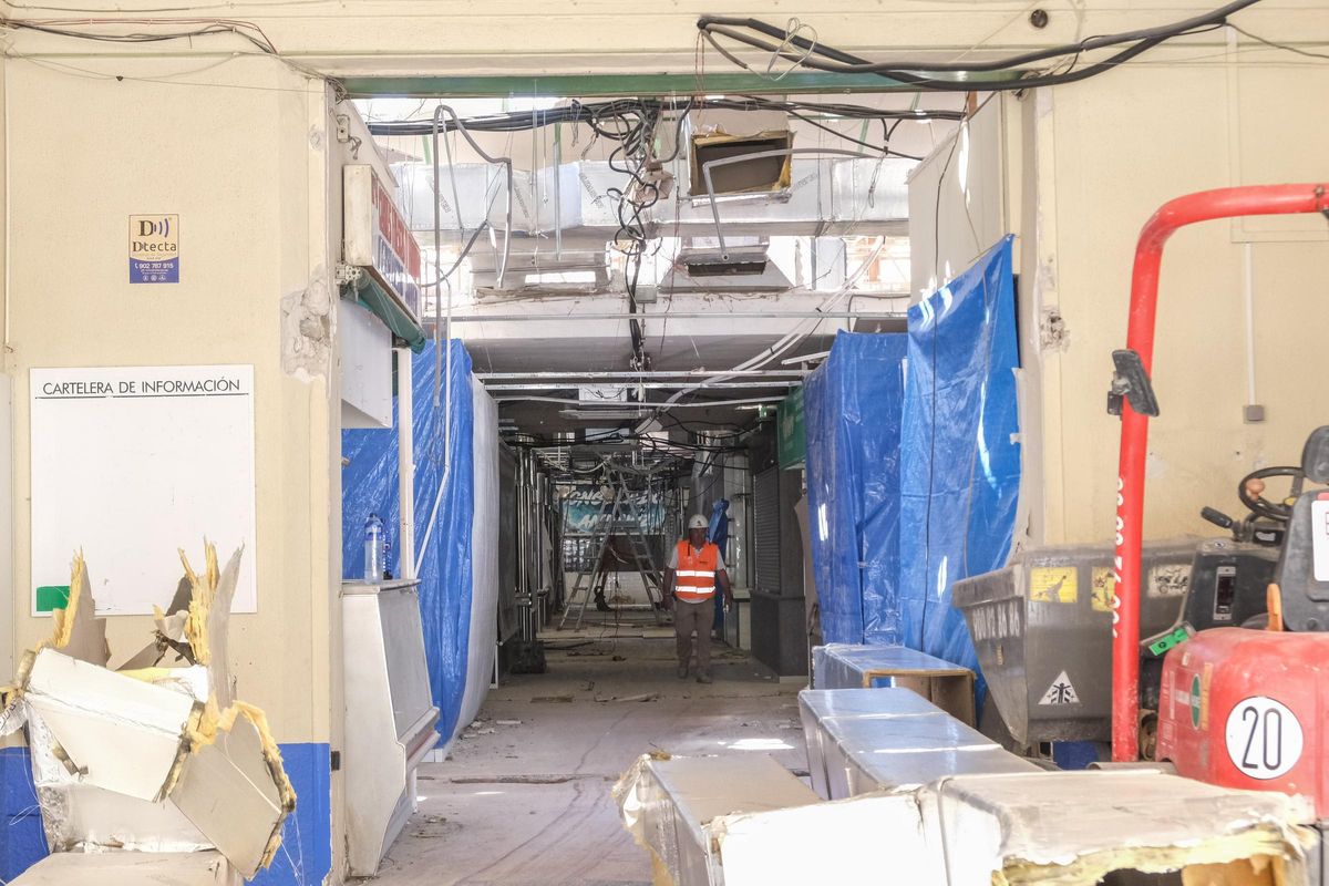Las obras han comenzado en el interior y en el exterior.