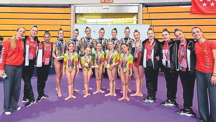 Club Batistana Tenerife Dominates at National Rhythmic Gymnastics Championships