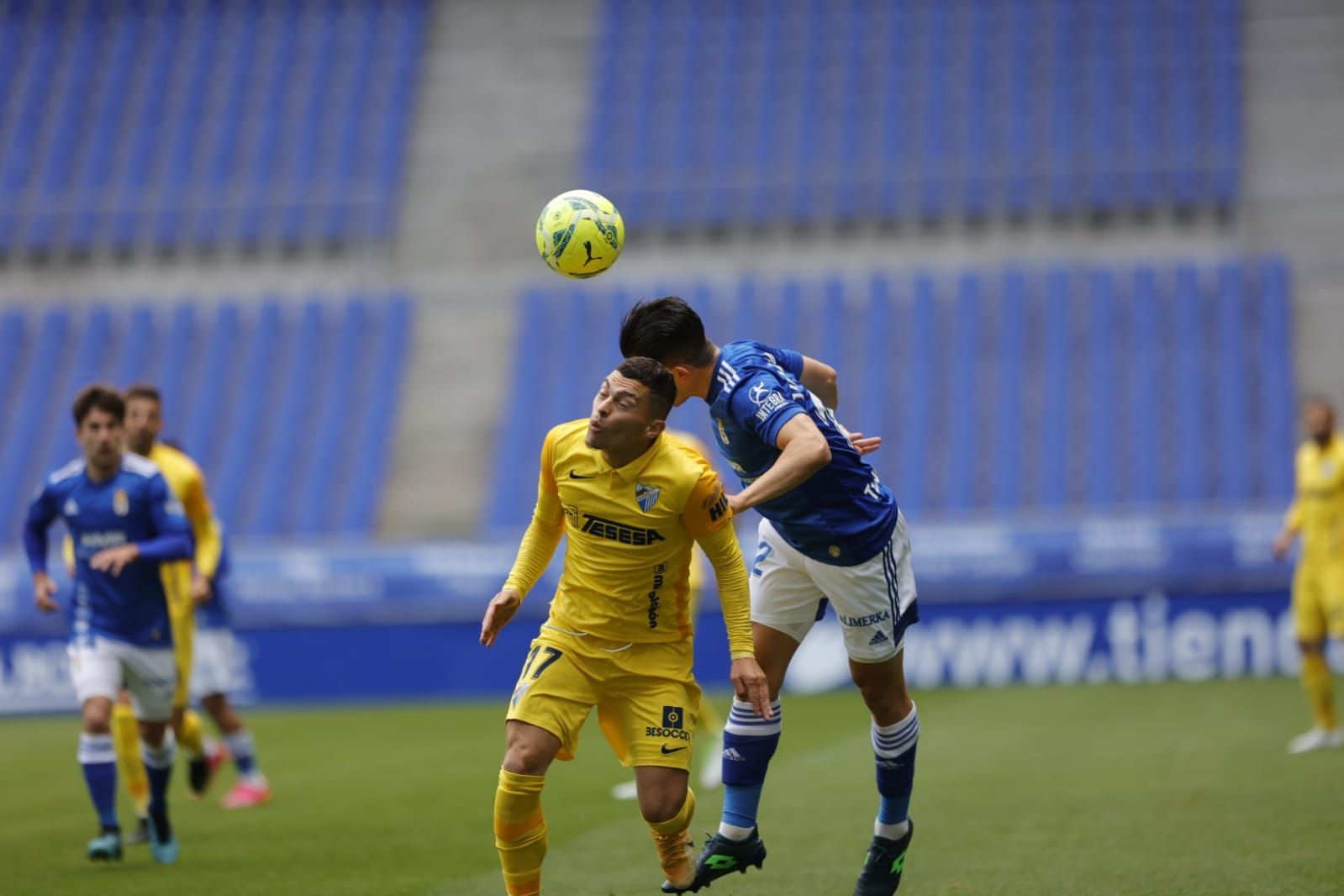 Las imágenes del Real Oviedo - Málaga CF