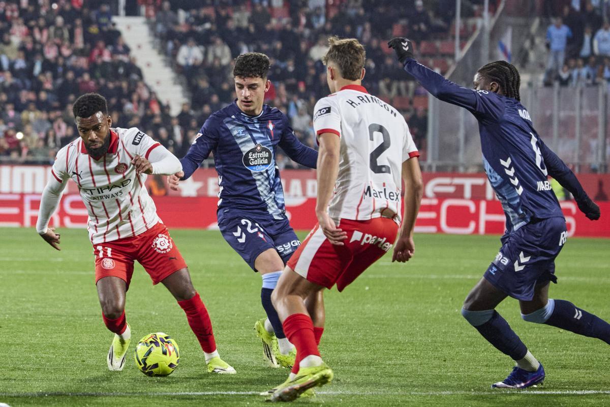 Les imatges del Girona - Celta