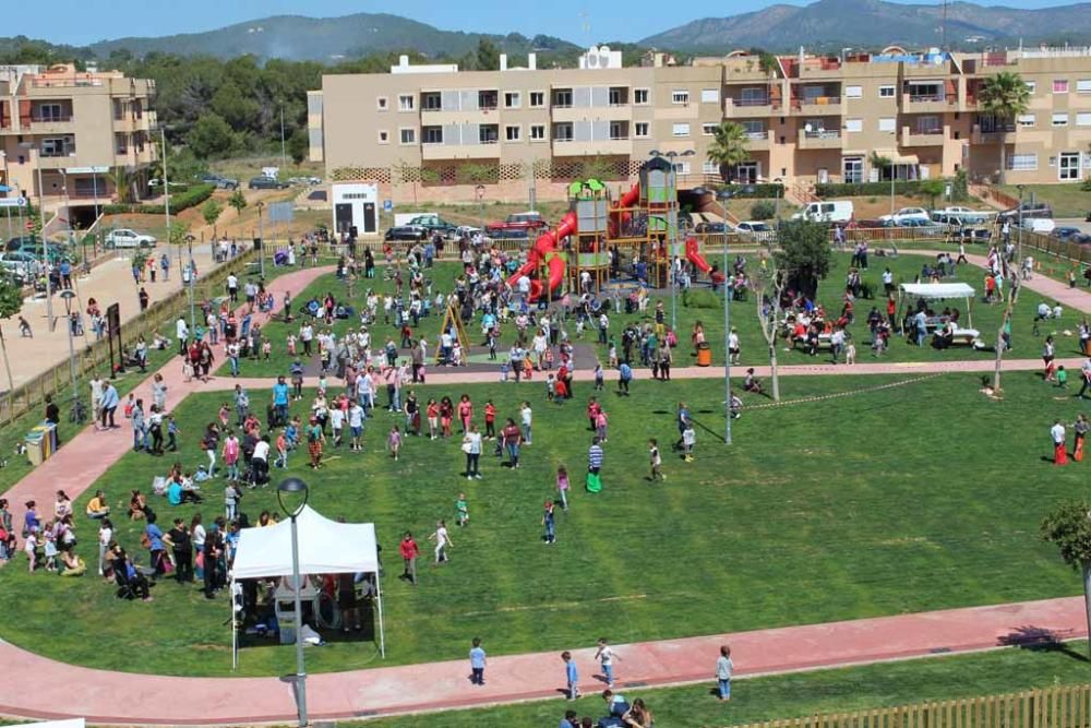 Inauguración del parque Cas Capità. Santa Eulària