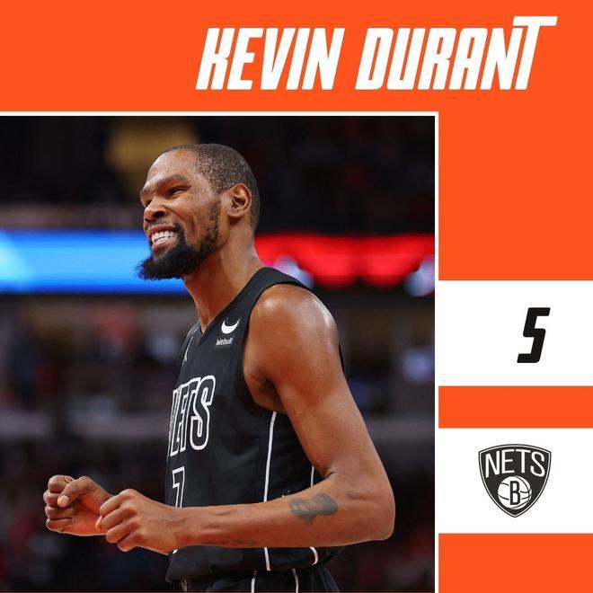 5 - Kevin Durant