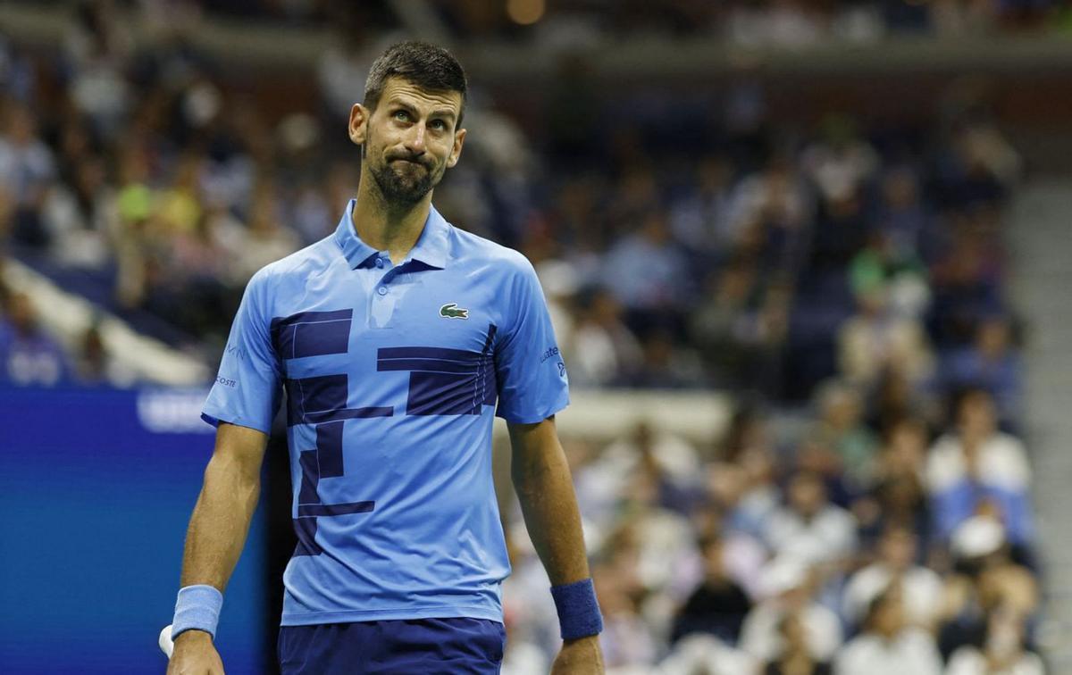 Un Djokovic desconegut s’enfonsa contra Popyrin