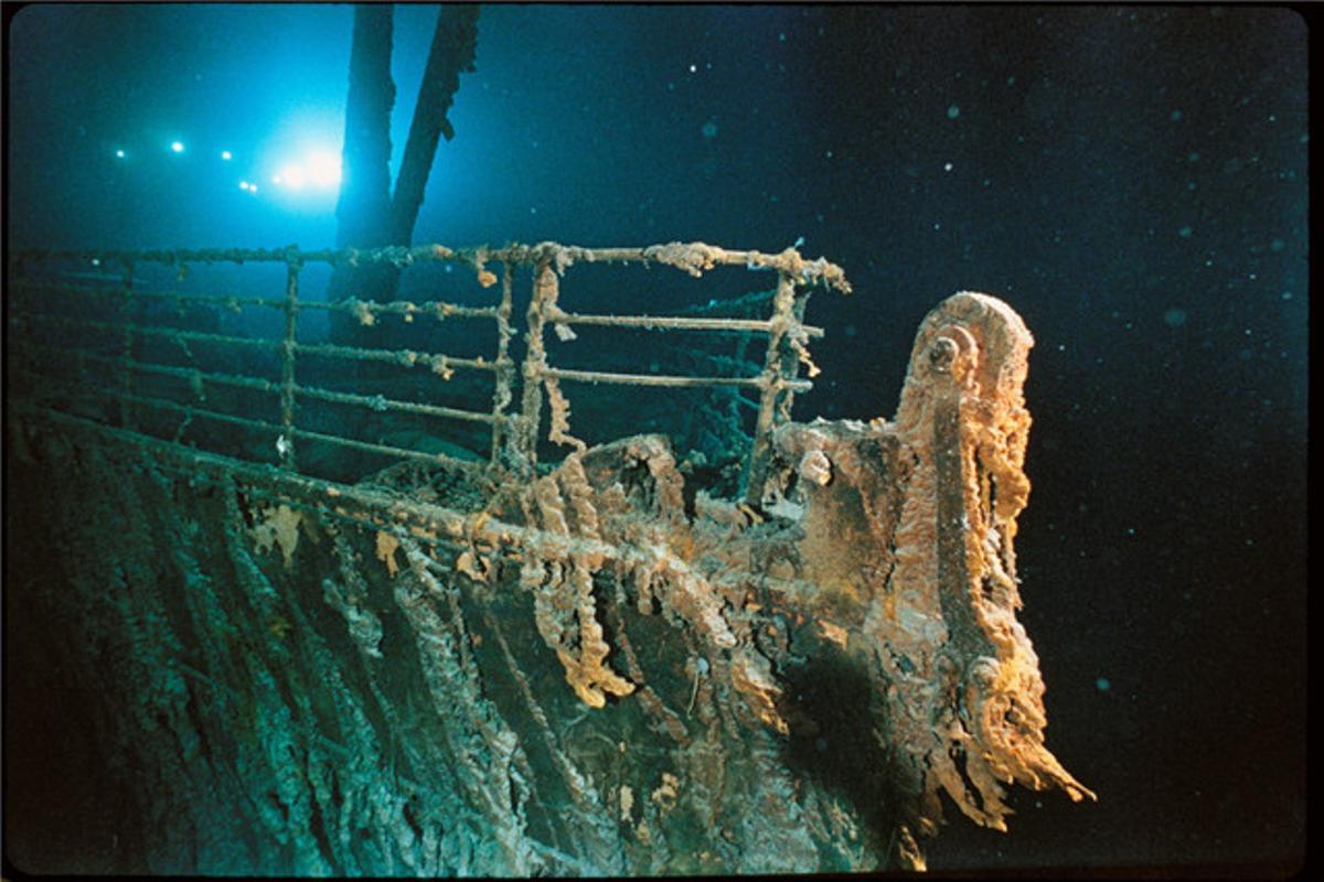 Imatge del documental ’Salvar el Titanic’, que mostra una expedició a l’Atlàntic Nord per explorar les restes del vaixell. Imatge del documental ’Salvar el Titanic’, que mostra una expedició a l’Atlàntic Nord per explorar les restes del vaixell.