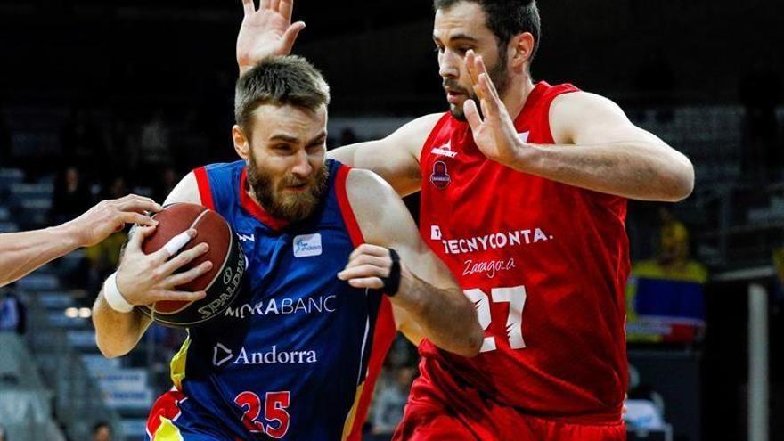 El Tecnyconta Zaragoza se rinde ante un rival muy sólido (100-77)