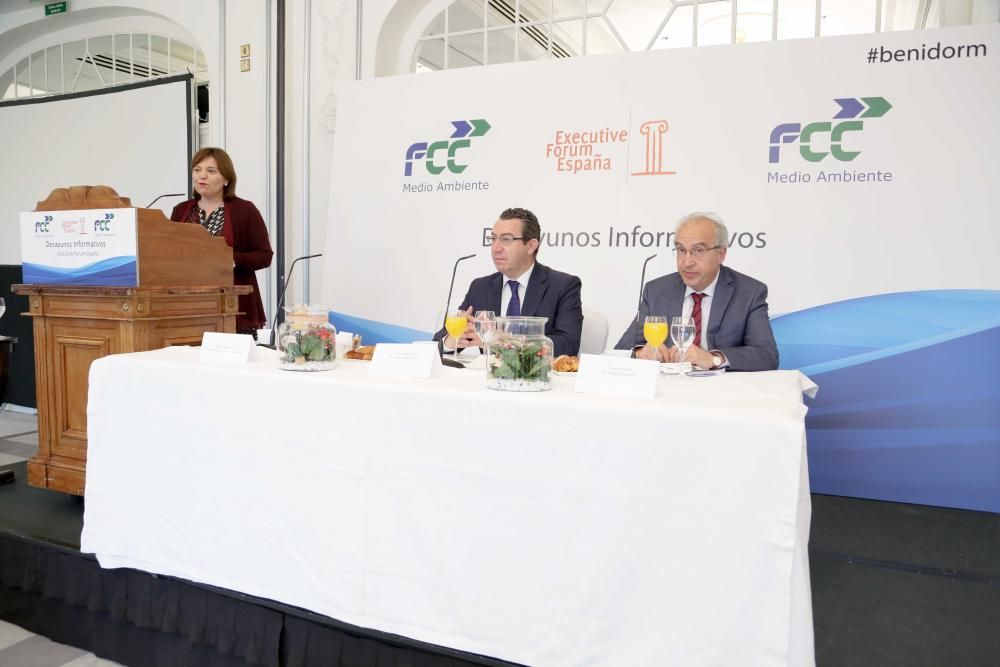 Desayuno informativo del alcalde de Benidorm