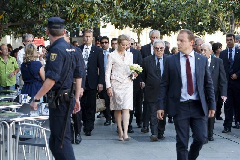 Fotogalería: La infanta Elena en Zaragoza