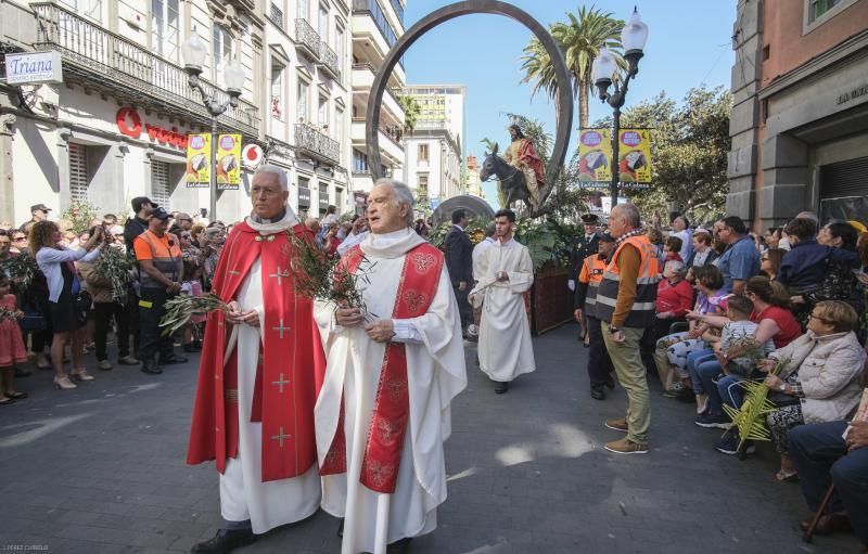 LAS PALMAS DE GRAN CANARIA. Procesión de la Burrita, Domingo de Ramos en la Ermita San Telmo.  | 14/04/2019 | Fotógrafo: José Pérez Curbelo