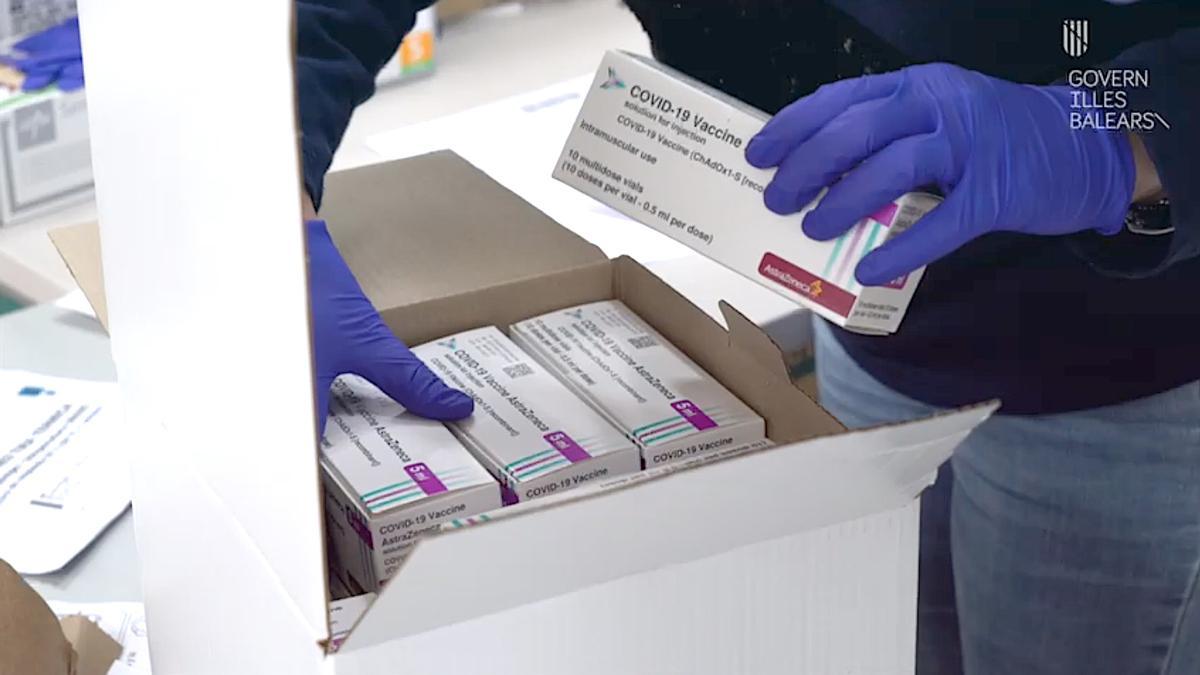 Baleares supera las 100.000 dosis de vacunas contra el coronavirus recibidas