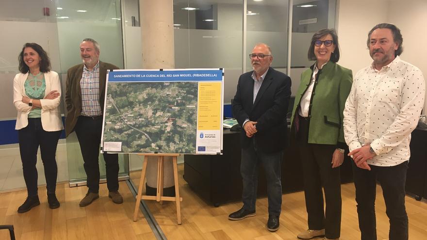 Las obras de saneamiento de la cuenca del río San Miguel en Ribadesella arrancarán en abril