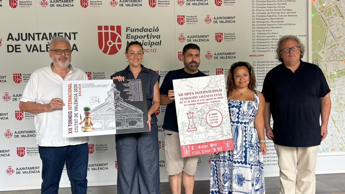 Presentación del XII Open Internacional Fundación València Cuna.