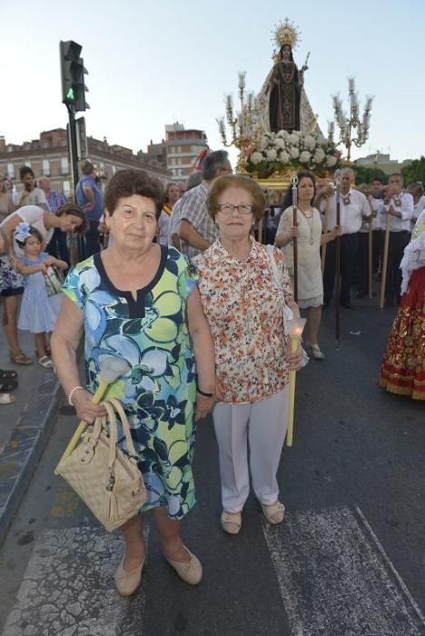 Procesión de la Virgen del Carmen en Murcia