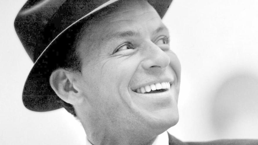 El cantante y actor Frank Sinatra.