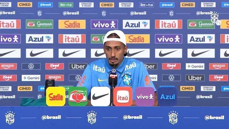 Raphinha sobre Ancelotti: “Espero hacer ahora a favor de él todo lo que hice en su contra”