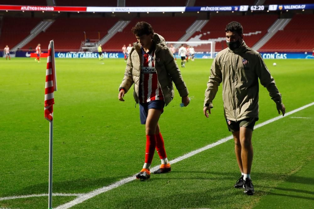 Atlético de Madrid - Valencia, en imágenes