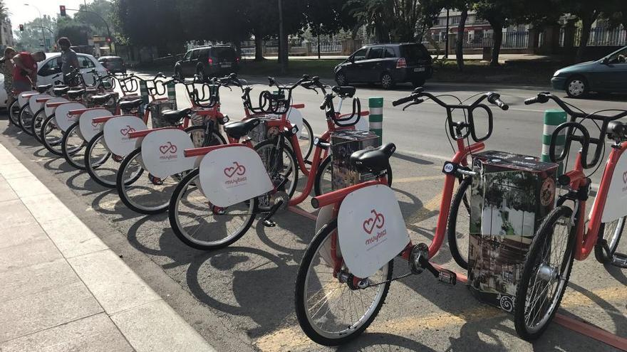 Nuevas bicicletas en la estación de la Glorieta.