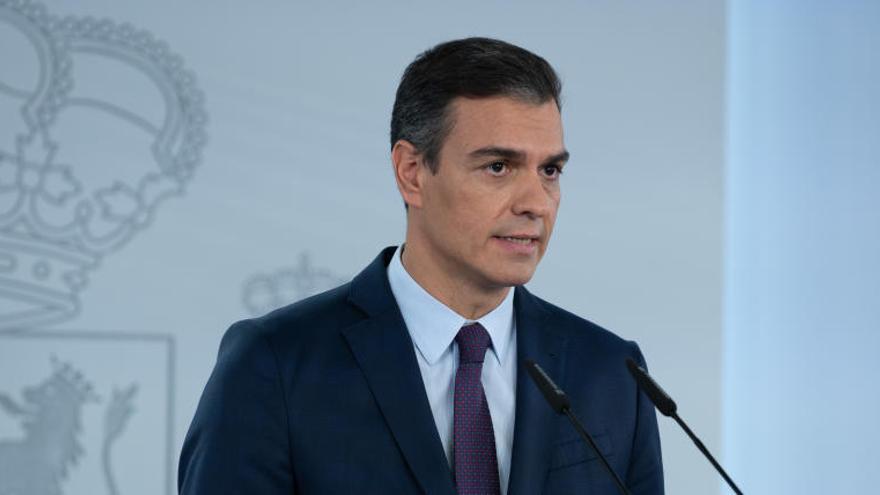 El presidente del Gobierno Pedro Sánchez